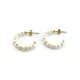 TESA - golden earrings 20mm